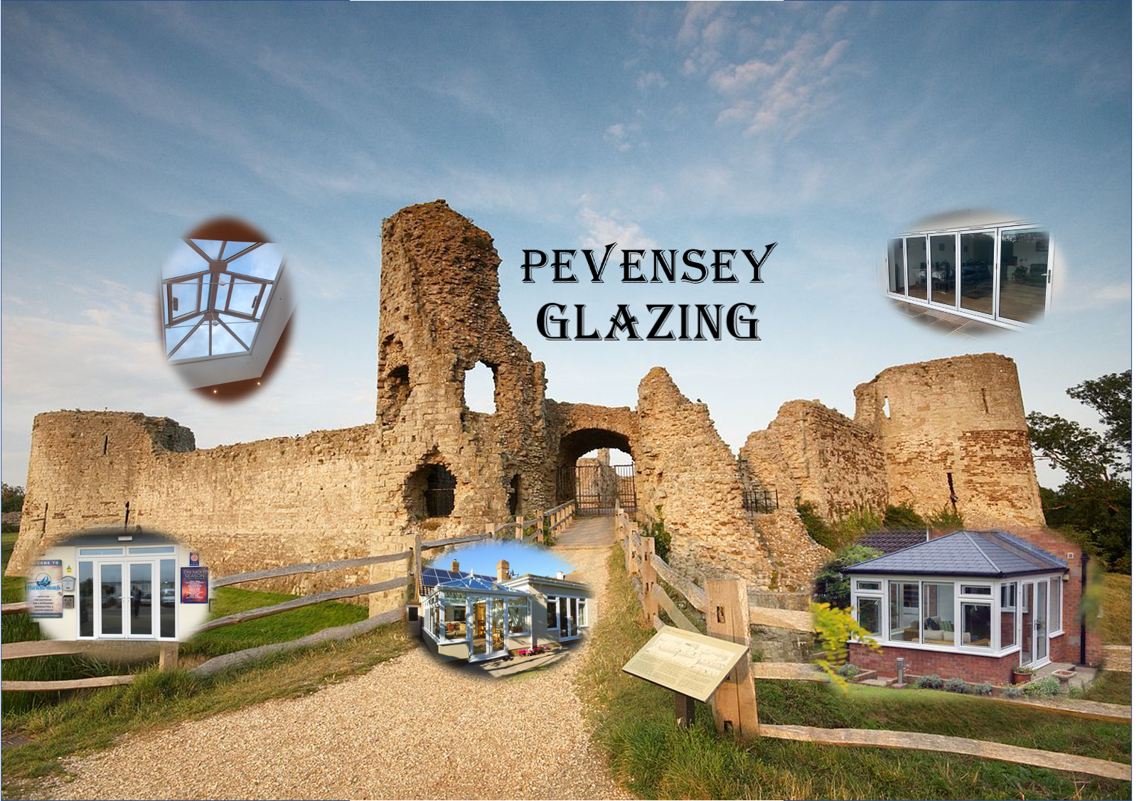 Modern home with premium double glazing installed by Pevensey Glazing